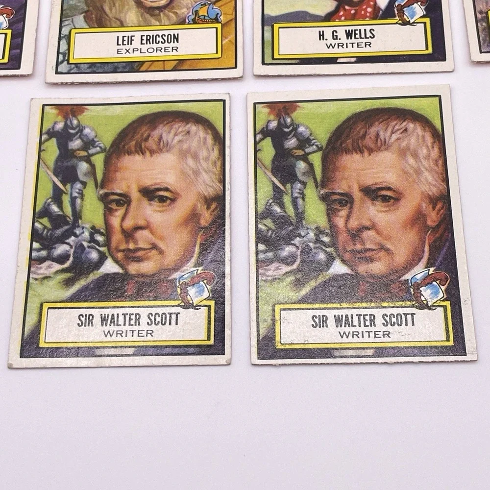 Vintage Topps LOOK N‎ SEE Collectible Trading Cards LOT of 10